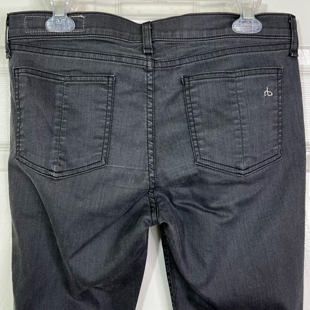Rag & Bone Shoreditch Skinny Grey Coated Legging Jeans Size 31 - Picture 5 of 11